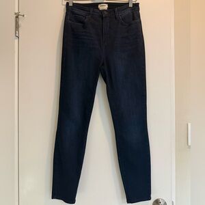 L’Agence Women's Deep Indigo skinny Jeans